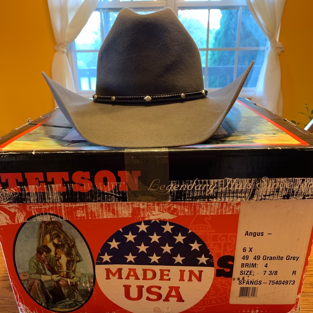 Stetson 6X Angus Cowboy Hat